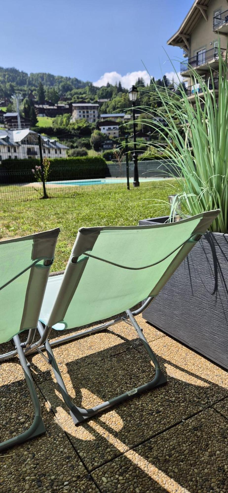 Appartement Avec Piscine & Jardin Pied De La Telecabine Saint-Gervais-les-Bains Eksteriør billede